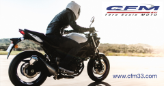 La nouvelle Moto Suzuki SV 650 pour le permis moto A / A1 / A2 en permis accéléré ou en formation personnalisée