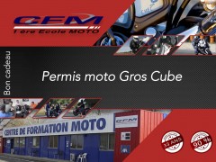 Bon cadeau - Centre de Formation Moto - Permis moto gros cube